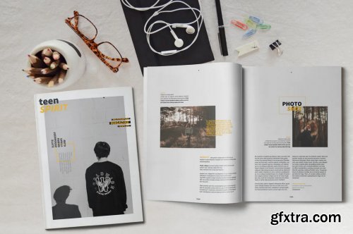 Multipurpose Indesign Magazine Template