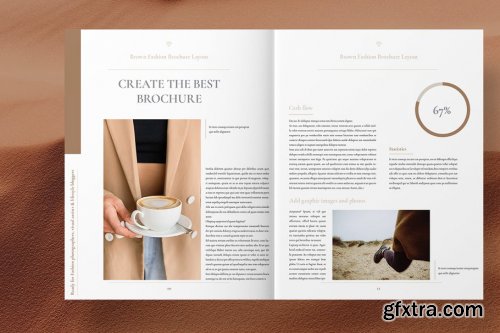 CreativeMarket - Fashion Brochure Layout 4493002