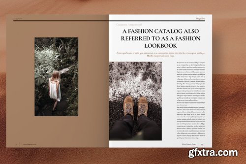 CreativeMarket - Fashion Magazine Layout 4493004