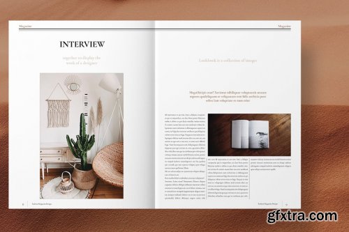 CreativeMarket - Fashion Magazine Layout 4493004