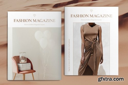 CreativeMarket - Fashion Magazine Layout 4493004