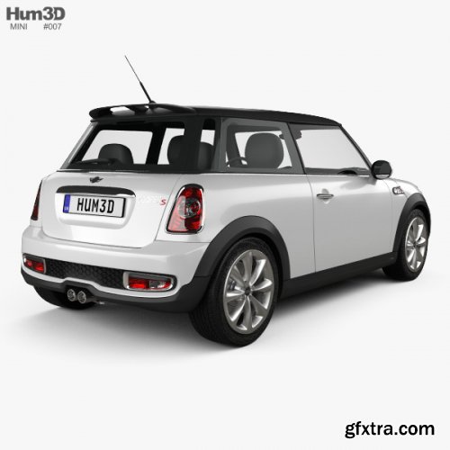 Mini Cooper S hardtop 2011 3D model