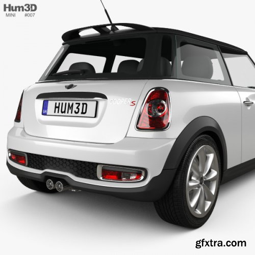 Mini Cooper S hardtop 2011 3D model