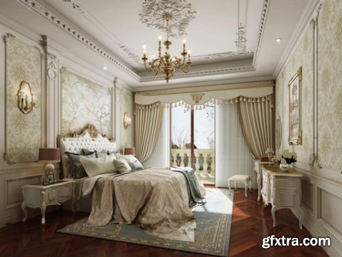 Luxury bedroom 02