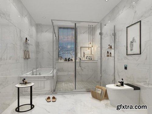 Modern Style Bathroom 83