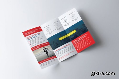 CreativeMarket - Creative Business Trifold Brochure 4344208