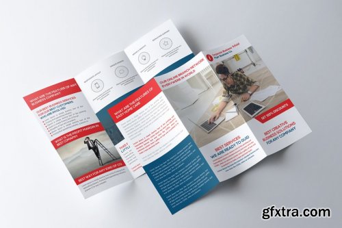 CreativeMarket - Creative Business Trifold Brochure 4344208