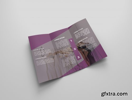 CreativeMarket - Fashion Tri-fold Brochures 4341912