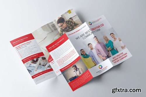 CreativeMarket - General Purpose Corporate Trifold 4344639