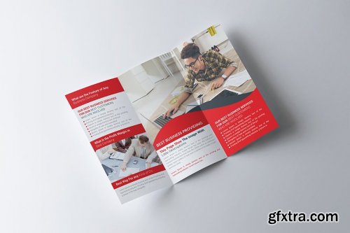 CreativeMarket - General Purpose Corporate Trifold 4344639