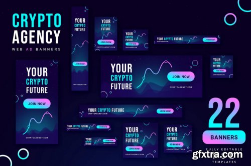 Crypto Agency - Google Ads Web Banners