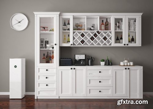 Wine Cabinet / Kitchen Utensils