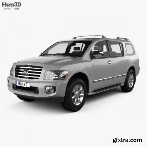 Infiniti QX56 (JA60) 2004 3D model