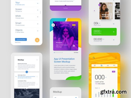 Screen Ui Presentation Mockups 317331565