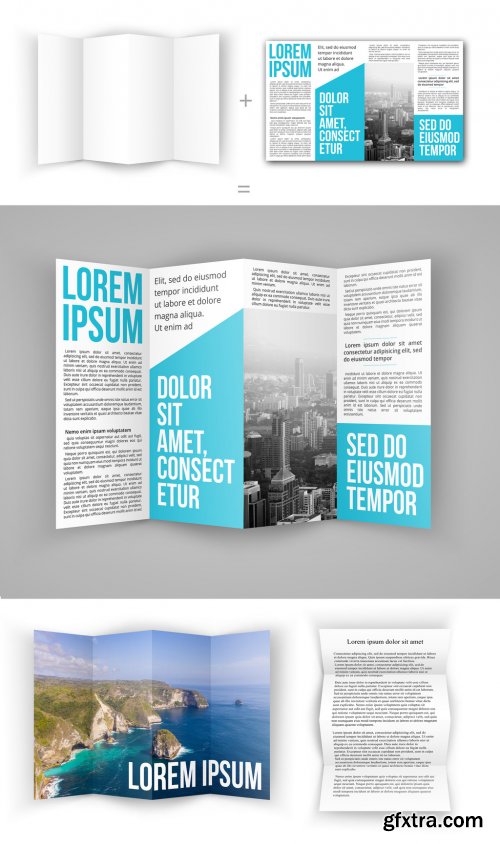 4 Fold Brochure Mockup 317544742