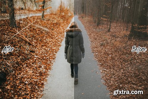 CreativeMarket - THE AUTUMN LIGHTROOM PRESETS 4438933