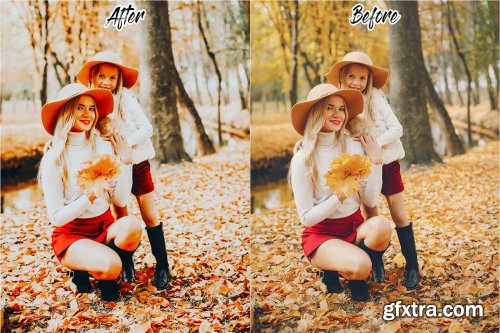 CreativeMarket - THE AUTUMN LIGHTROOM PRESETS 4438933