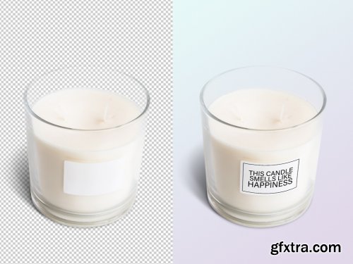 White Candle Mockup 317591630