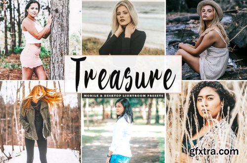 CreativeMarket - Treasure Mobile & Desktop Lightroom Presets