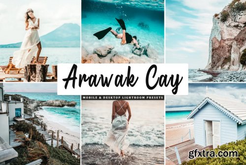 CreativeMarket - Arawak Cay Mobile & Desktop Lightroom Presets