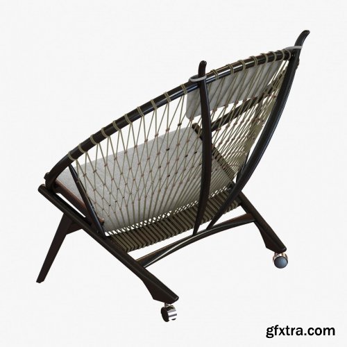 Cgtrader - Hans Wegner Circle chair 