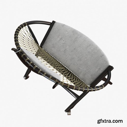 Cgtrader - Hans Wegner Circle chair 