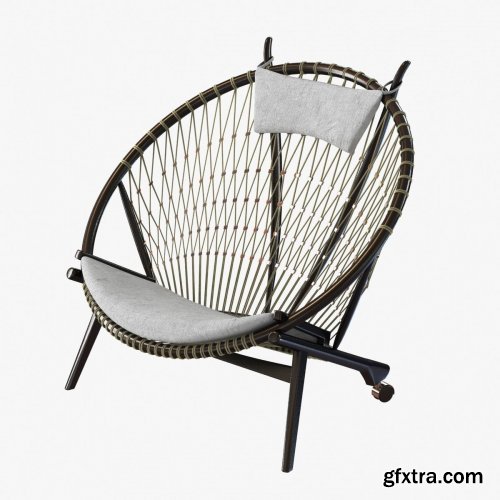 Cgtrader - Hans Wegner Circle chair 