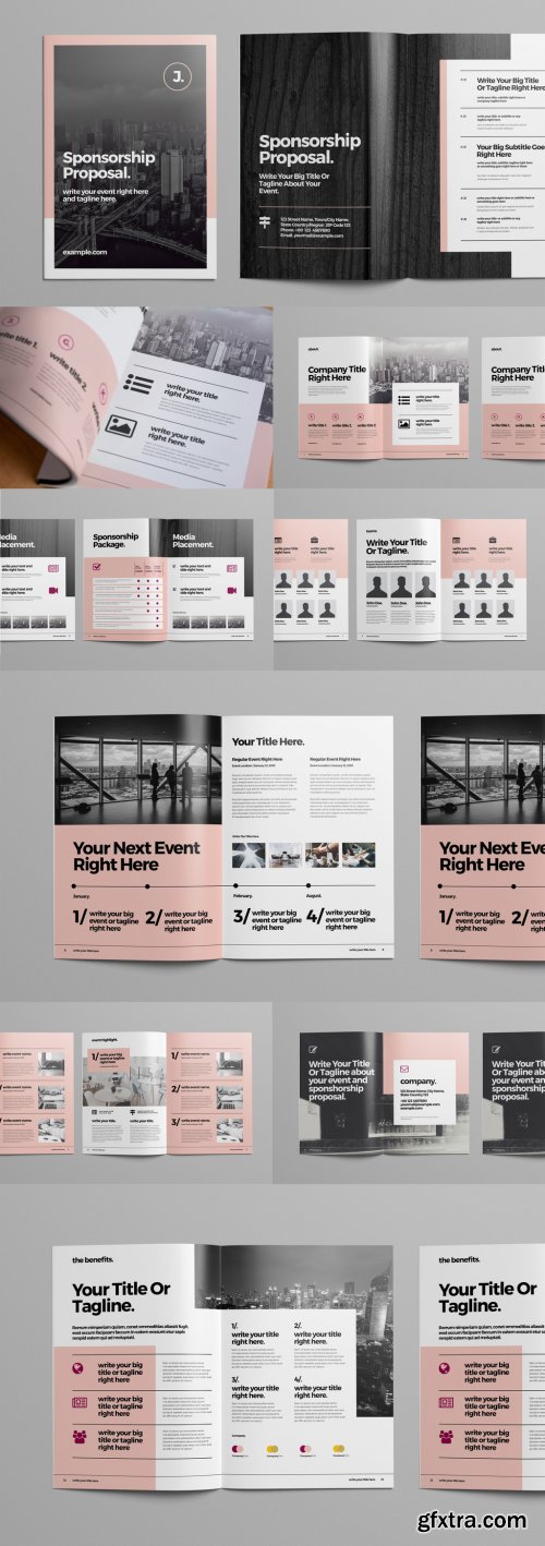 Business Proposal Brochure Layout 237750718  