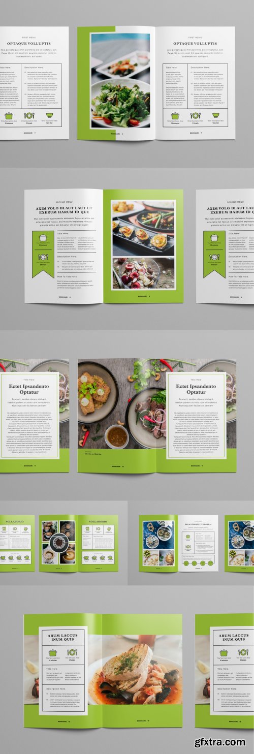 Light Green and White Brochure Layout 227497543