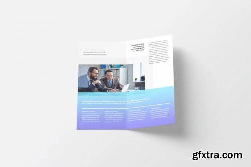 CreativeMarket - DL Bi-Fold Brochure Mockup 4357768