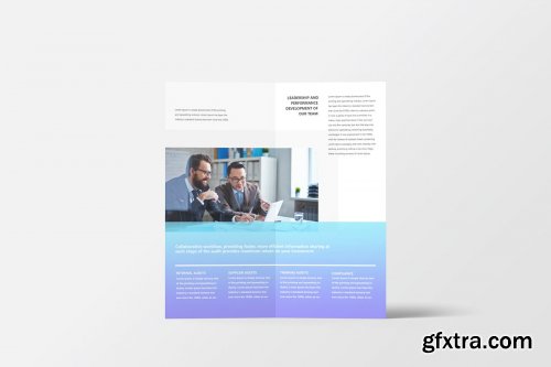 CreativeMarket - DL Bi-Fold Brochure Mockup 4357768