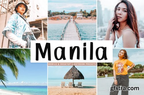 CreativeMarket - Manila Mobile & Desktop Lightroom Presets