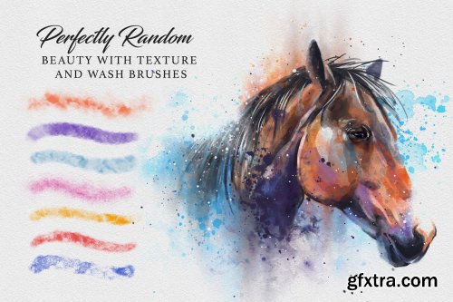 CreativeMarket - Master Watercolor Affinity Brushes 4494045