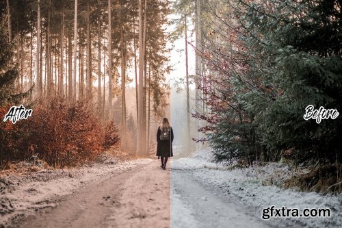 CreativeMarket - MOODY FALL LIGHTROOM PRESETS 4493759