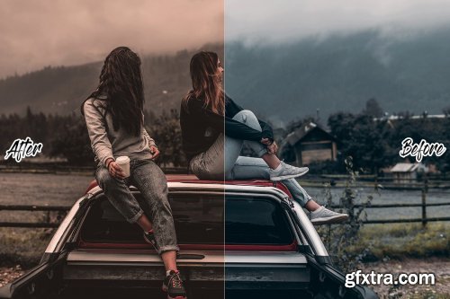 CreativeMarket - MOODY FALL LIGHTROOM PRESETS 4493759