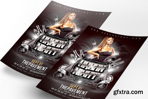 CreativeMarket - Urban Night Party Flyer 4461207