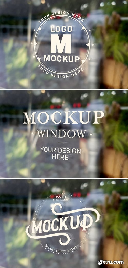 Window Signage Text Effect Mockup 318694588