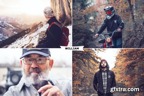 CreativeMarket - William Photoshop Action 4424580