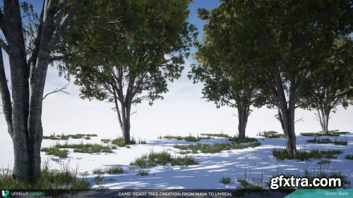  Game-Ready Tree Creation from Maya to Unreal | Simon Barle 