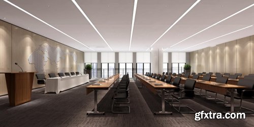 Modern conference room 04