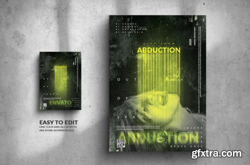 Abduction Party for Brave Ones - Big Poster Design