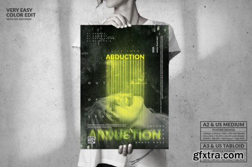 Abduction Party for Brave Ones - Big Poster Design