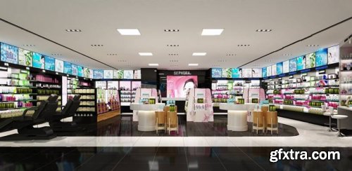 Cosmetics store 03