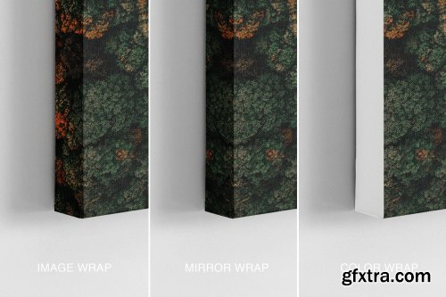 CreativeMarket - Landscape Canvas Ratio 4x3 Mockup 04 4265484