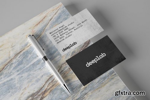 CreativeMarket - Stationery Branding Mockup Set 4433972