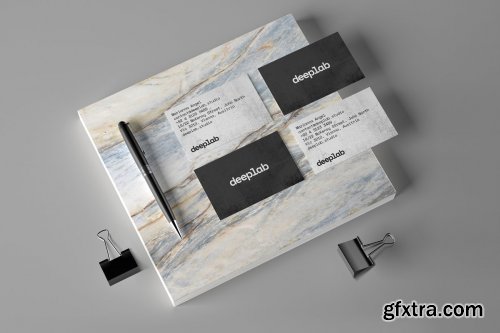 CreativeMarket - Stationery Branding Mockup Set 4433972