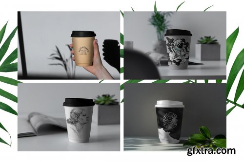 CreativeMarket - Coffee Cup Mock-Up 3912138