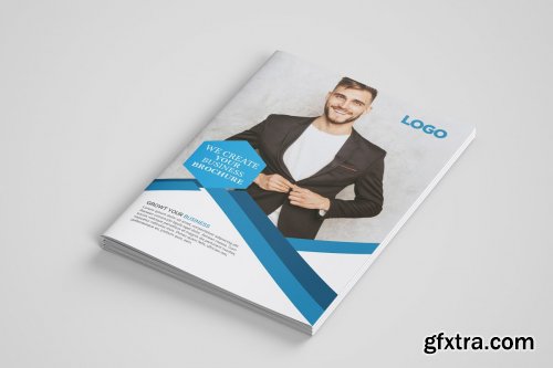 CreativeMarket - Business Brochure template 4522250