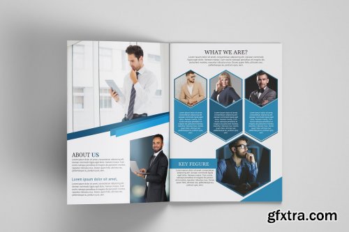 CreativeMarket - Business Brochure template 4522250