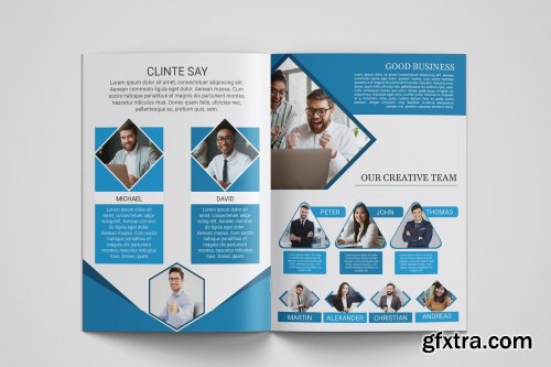 CreativeMarket - Business Brochure template 4522250